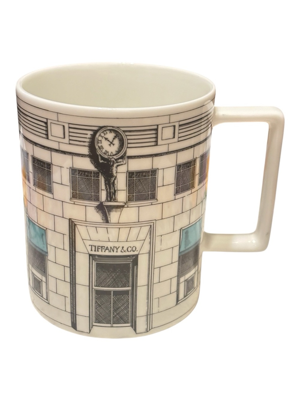 Tiffany & Co. White Fine Bone China Mug - Rare no box- numbered 67462